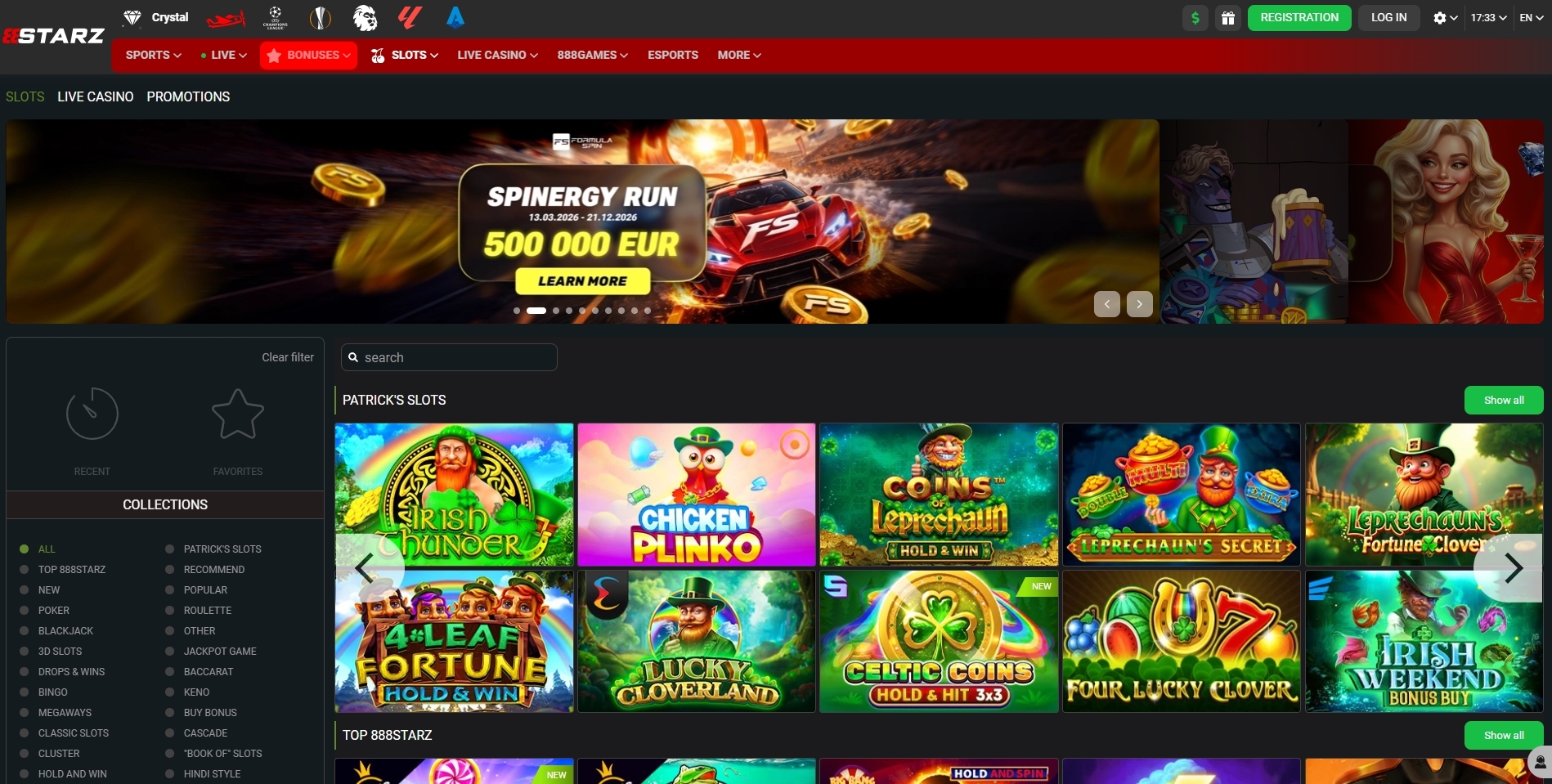 888starz Casino Online