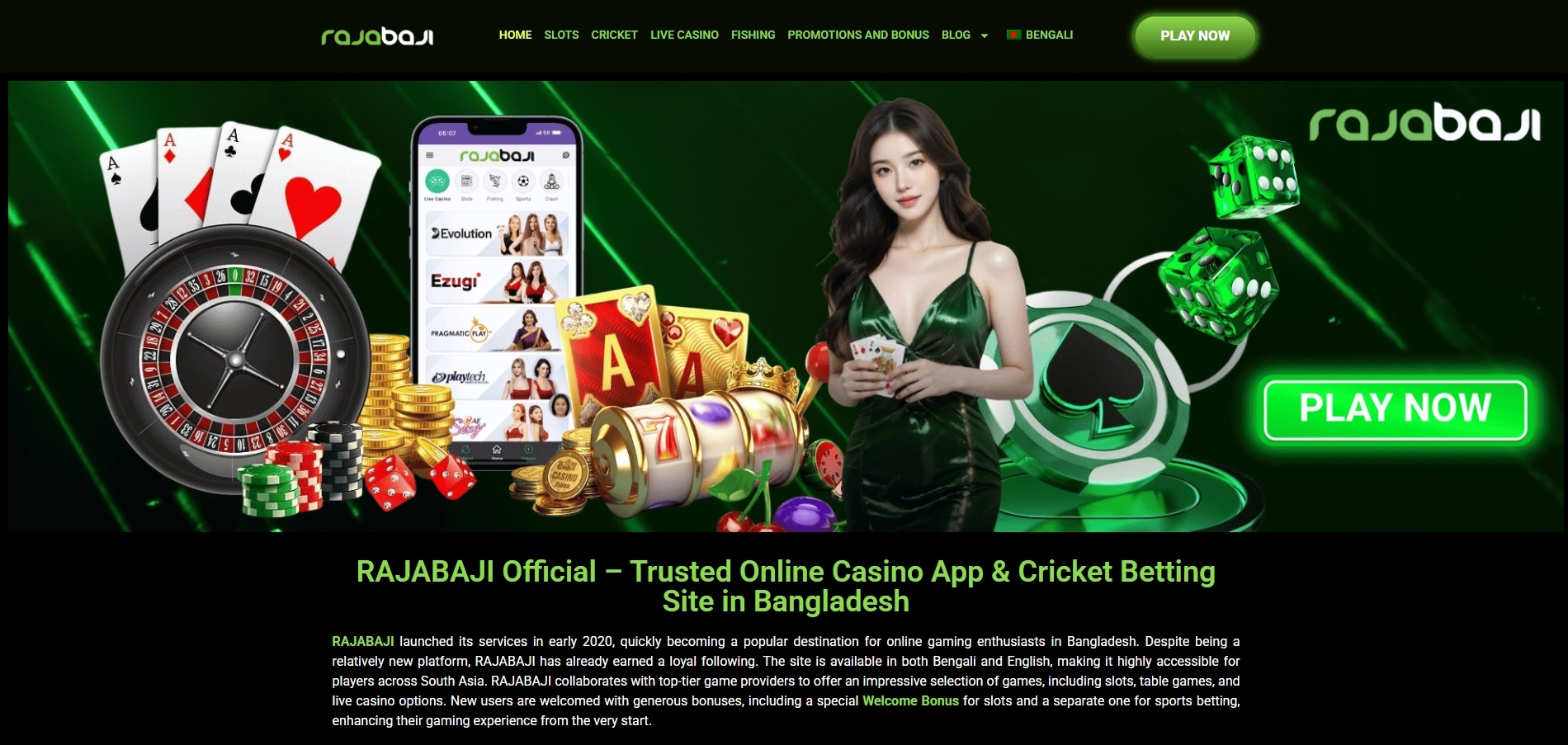 RajaBaji Casino Online